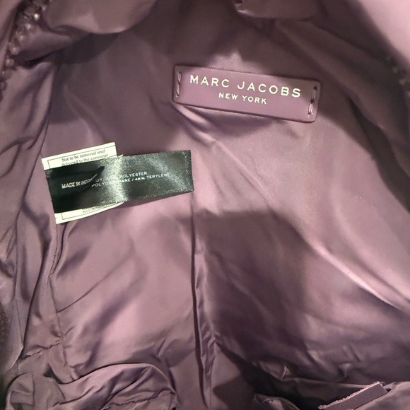 Marc Jacobs Purple Quilted Backpack - Picture 5 of 8